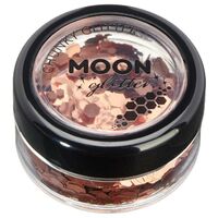 Moon Glitter Classic Chunky Glitter - Copper Bronze - Single - 3g - G20021