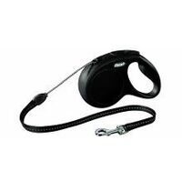 Flexi Classic Cord Black 5m - med - 144327