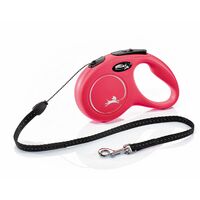 Flexi Classic Cord Red 5m - sml - 144395