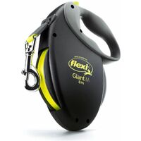 Flexi Giant Neon Tape Grey / Black 8m - med - 144651