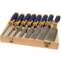 ProTouch Bevel Edge Chisel Set of 6 Plus 2 Chisels FREE MAR10507958