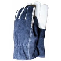 TGL418L Premium Leather & Suede Men's Gloves - Large T/CTGL418L