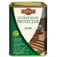 Exterior Wood Protector Clear 1 litre LIBEWPC1L