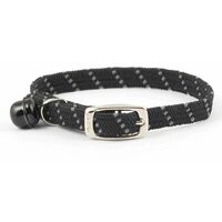 Ancol Cat Collar Softweave Black - 32251