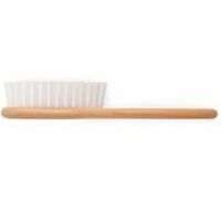 Ancol Wooden Handle Soft Bristles Brush - sgl - 39144