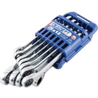 Facom Metric Ratchet Spanner Set, 8 - 19mm, Set of 12