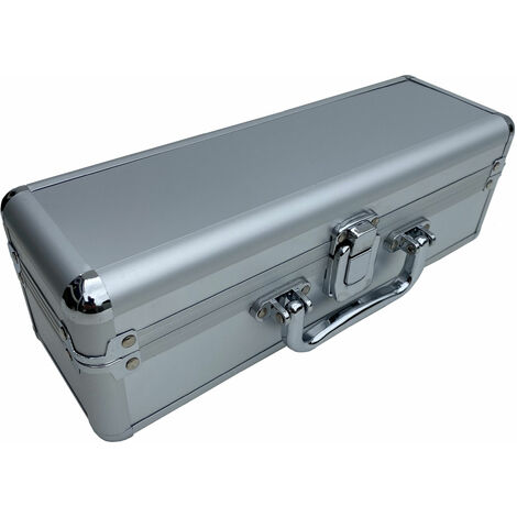 ECI Aluminium Koffer Instrumentenkoffer leer (LxBxH) 30  x 10 x 10 cm Messinstrumente Aufbewahrung
