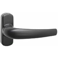 MEGANEI manilla puerta epsilon aluminio lacado negro