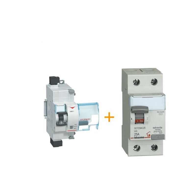 Salvavita Differenziale Bticino 25A 30mA - Interruttore Magnetotermico 2 Poli Per Impianti Elettrici Civili - Foto 11