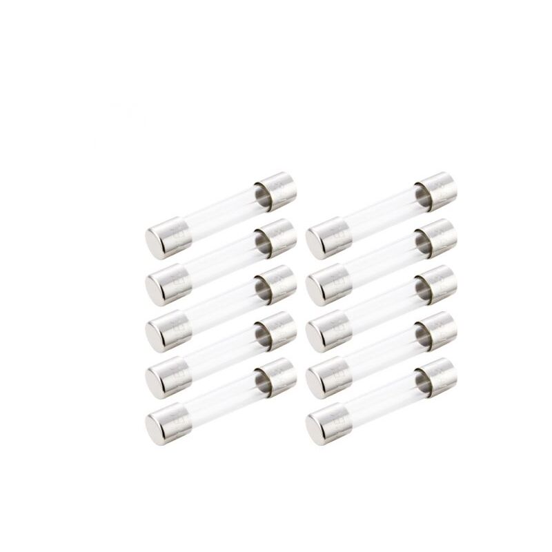 SeKi, Confezione Da 10 Fusibili In Ceramica, 12 A, 6 X 30 Mm, Fusibili