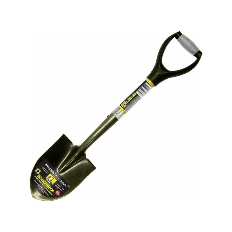 Roughneck pala vanga Micro Shovel 71 leggera robusta x metal detector  Garrett