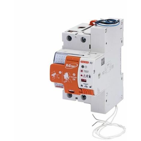 Gewiss Restart RD 2 poli - accoppiato con differenziale puro IDP 25 A tipo A IDN=0,03 A 230 V - GWD4817R