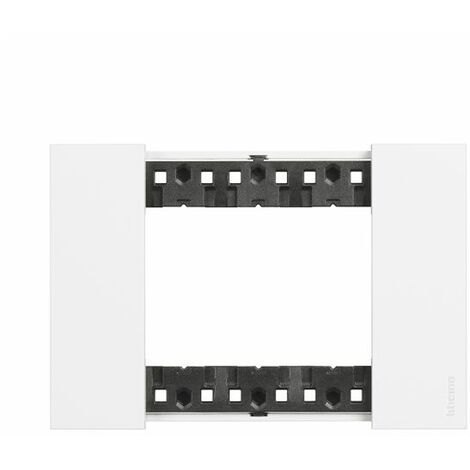 BTicino Living NOW Placca bianco 3 posti - KA4803KW