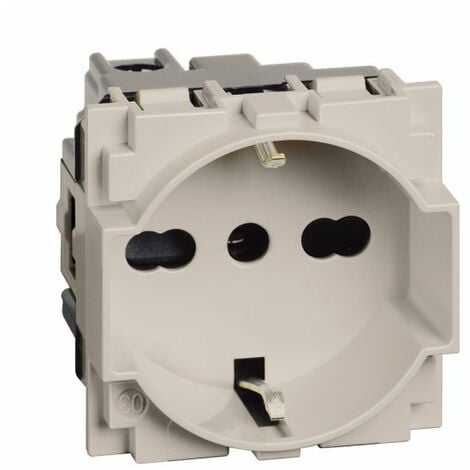 PRESA BIPASSO COMPATIBILE Bticino Living Light Bianco N4119. EUR 3,54 - Foto 11