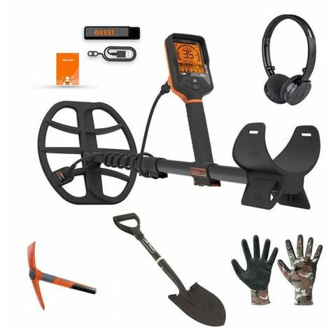 Quest metal detector Q35 3 frequenze di ricerca (Tools pack)