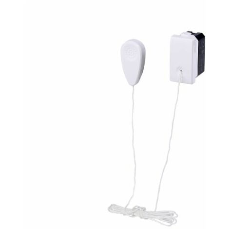 Ettroit serie Solar Modulo pulsante con corda bianco 10A compatibile BTicino Matix - MT1101