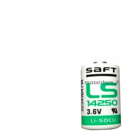 Saft 10 Batteria Litio 3,6V 1200mAh 1/2 AA ER14250 - LS14250CNR - Foto 11