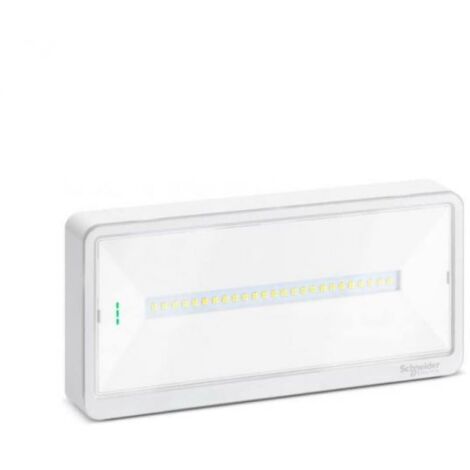Schneider OVA Lampada di emergenza Exiway Light 500lm autonomia 3h IP42 SE-SA - OVA44014