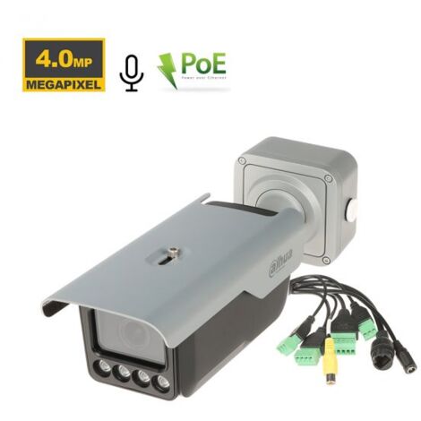Dahua telecamera bullet  lettura targhe IP 4Mp Ottica 8 - 32 mm IR 20 m - ITC413-PW4D-IZ3 T