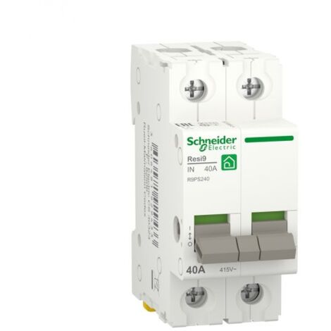 Schneider Interruttore sezionatore 2P 40A Resi9 - R9PS240