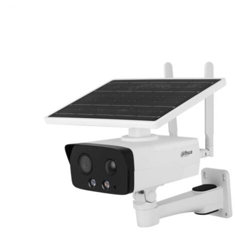 Dahua telecamera IP 4MP fissa 2.8 IR50 4G + Pannello Solare e batteria - IPC-HFW2431DG-4G-SP-EAU-B (3.6mm) S