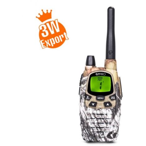 Midland ricetrasmittente mimetica G7 PRO CAMO LPD PMR Bibanda Export 3W - C1090.15