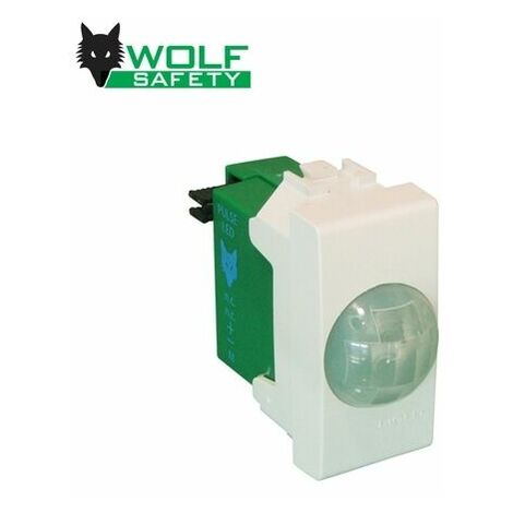 Wolf Safety infrarosso sensore jolly 12V compatibile Bticino Living Light - W-JM-LG