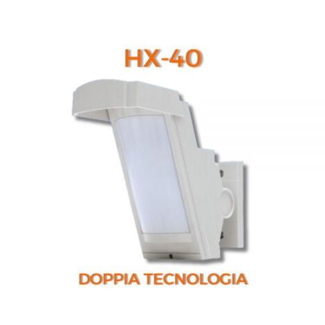 Optex sensore esterno antifurto doppio infrarossi filare 12m 85° H.3 - HX-40