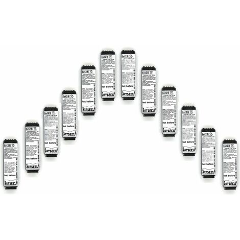 Batsecur 12 pz batterie litio 3,6V 2,7Ah BAT28 compatibile BATLI28 BATLI38 Logisty Daitem Hager