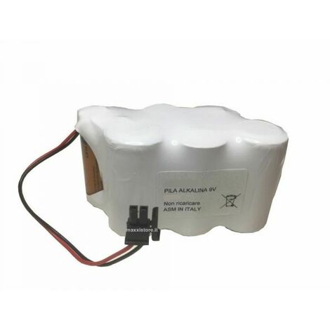 Panasonic pacco batteria alcalina 9V sirena Tecsa Horner radio 131.016 - 880.143 - PA020