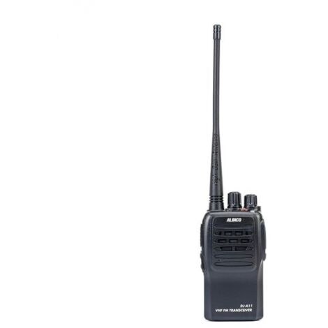 Alinco DJ-A11E Ricetrasmettitore VHF PMR civile analogico 128 canali 5W IP54