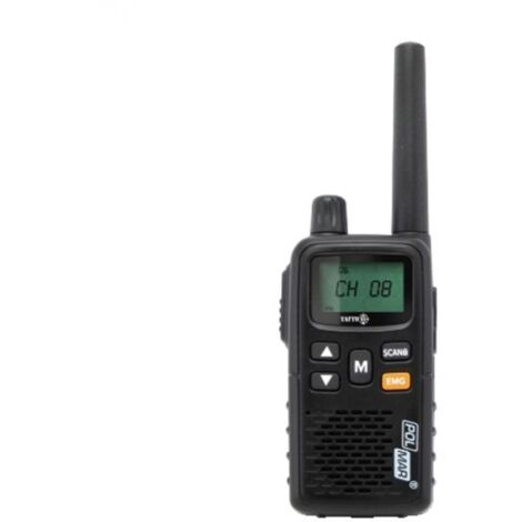 Polmar TATTICO Ricetrasmettitore PMR446 8+8 Canali 446.00 - 446.093 MHz - PM001010