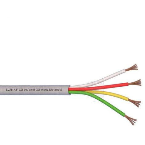 Elan Cavo FROR 4X0.50 100% Rame non schermato 100Mt  - 070451
