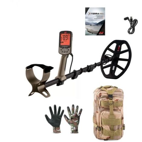 Minelab Metal Detector X-Terra Elite multifrequenza simultanea (Adventure pack)