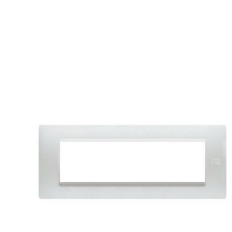 Urmet Simon Nea Placca 7 moduli Flexa tecnopolimero bianco - 11807.BN