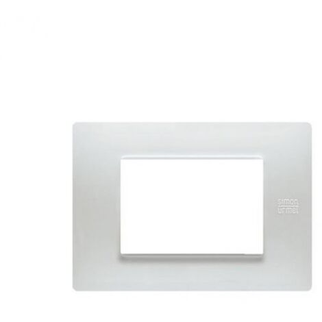 Urmet Simon Nea Placca 3 moduli Flexa tecnopolimero bianco - 11803.BN