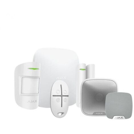 Ajax Kit antifurto wireless Bianco HUB2 GSM(4G) + SENSORE + CONTATTO + SIRENE - 51174 - 42964