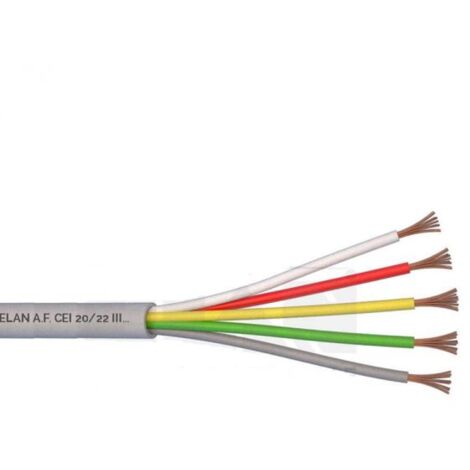 Elan cavo segnale citofono FROR 5x0,50 non schermato 100Mt - 070551