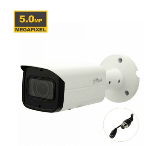 Dahua telecamera 5MP ottica motorizzata Starlight IR80MT Microfono - HAC-HFW2501TU-Z-A (2.7-13.5mm)
