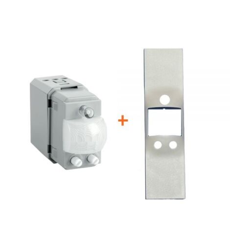 Perry sensore movimento luce incasso comp. Bticino Living Now sabbia con crepuscolare - 1SPRM030B