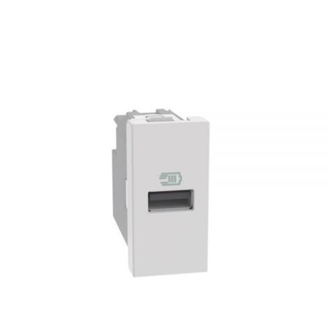 Bticino MatixGo Caricatore USB con una porta tipo A - 15W Bianco - JW4191A
