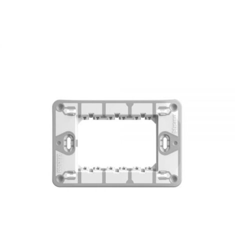 Bticino MatixGo Supporto 3 moduli - fissaggio con viti - J4703