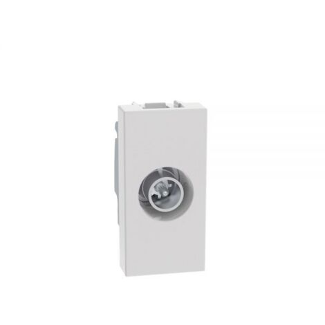 Bticino MatixGo Presa antenna coassiale passante Bianco - JW4202P14