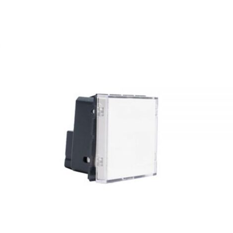 Bticino MatixGo Pulsante targa portanome 1P (NO) 3A 250Vacm Bianco - J4040