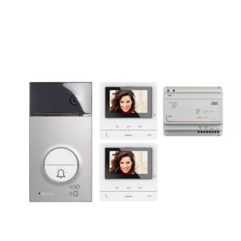 Bticino kit videocitofono mono-famigliare Linea 3000 + Monitor - 364612