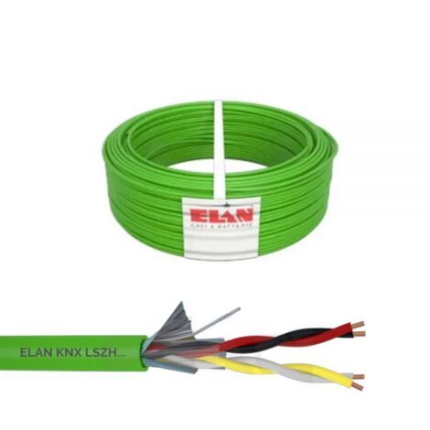 Elan Cavo konnex KNX 2X0,80+2X0,80 Tw Schermato Rame 100mt - 244071