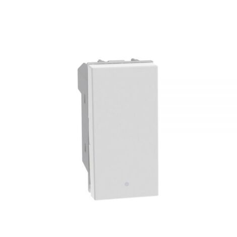 Bticino MatixGo Pulsante basculante 1P (NO) 10A – 250Vac Bianco - JW4005
