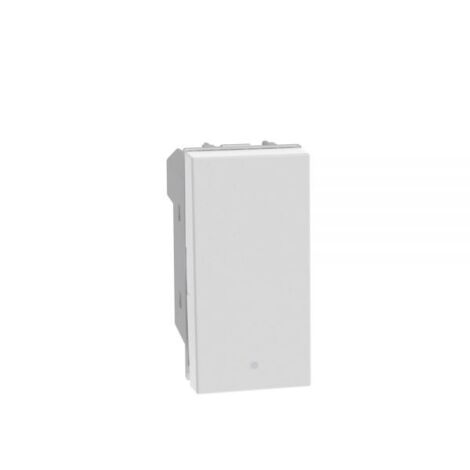 Bticino MatixGo Interruttore basculante 1P 10AX 250Vac Bianco - JW4001