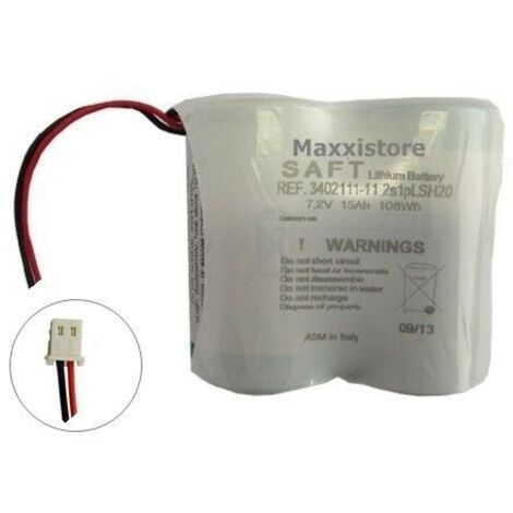 Saft Batteria 3,6V 26Ah compatibile centrale sirena - Delta Dore
