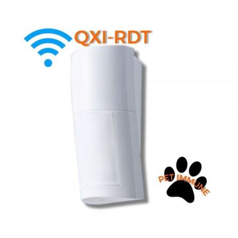 Optex sensore esterno doppia tecnologia wireless 120° 12m h2 - QXI-RDT